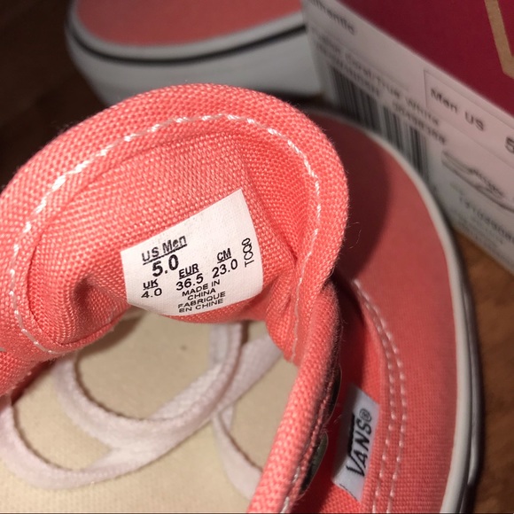 SOLD. NIB Vans Authentic Shoes, Women 6.5 Men 5 - Picture 8 of 8